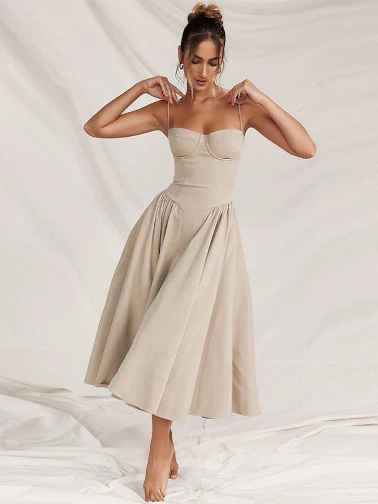 Vestido Feminino Midi Felicity