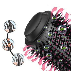 Escova e Secadora de Cabelo Multifuncional Feminina