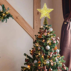 Estrela para Árvore de Natal - Com Luzes Led - Lojas Promorin