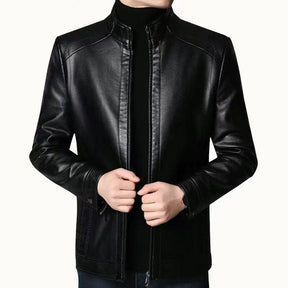 Jaqueta de Couro Michigan Masculina - Lojas Promorin