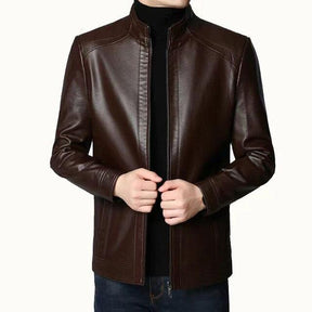 Jaqueta de Couro Michigan Masculina - Lojas Promorin