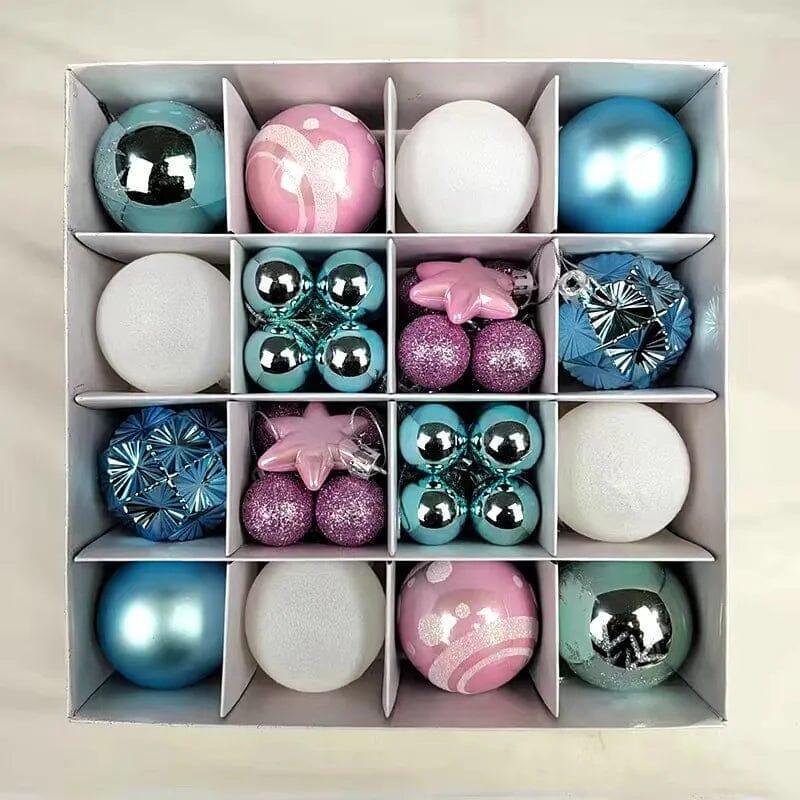 Kit Bolas Natalinas Decoração para Natal - ( 42 Unidades ) - Lojas Promorin