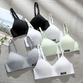 Kit com 5 Sutiãs 90% Algodão Super Confortável - Lojas Promorin