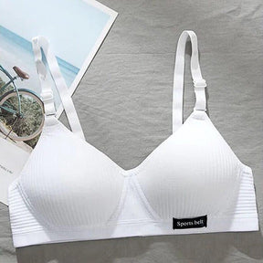 Kit com 5 Sutiãs 90% Algodão Super Confortável - Lojas Promorin