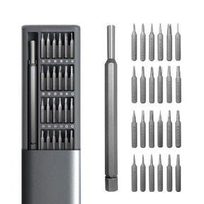 Kit Conjunto Chave de Fenda Magnética 24 Peças/PicesKit