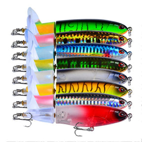 Kit Iscas Artificiais Giratória para Pesca