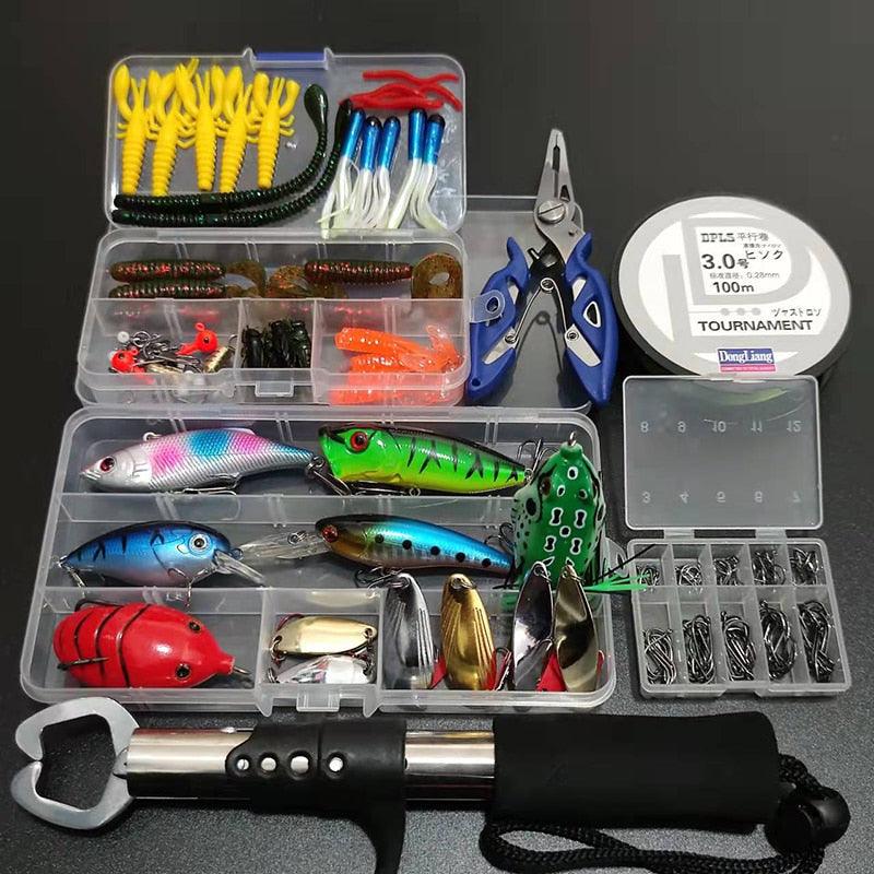 Kit Profissional Completo de Pescaria - 165 Peças - Lojas Promorin