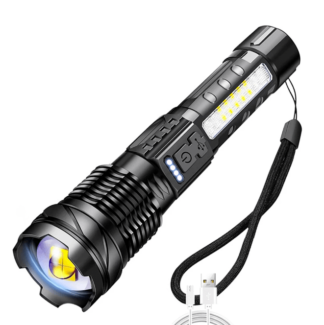 Lanterna Laser Titanium [FRETE GRÁTIS] - Lojas Promorin