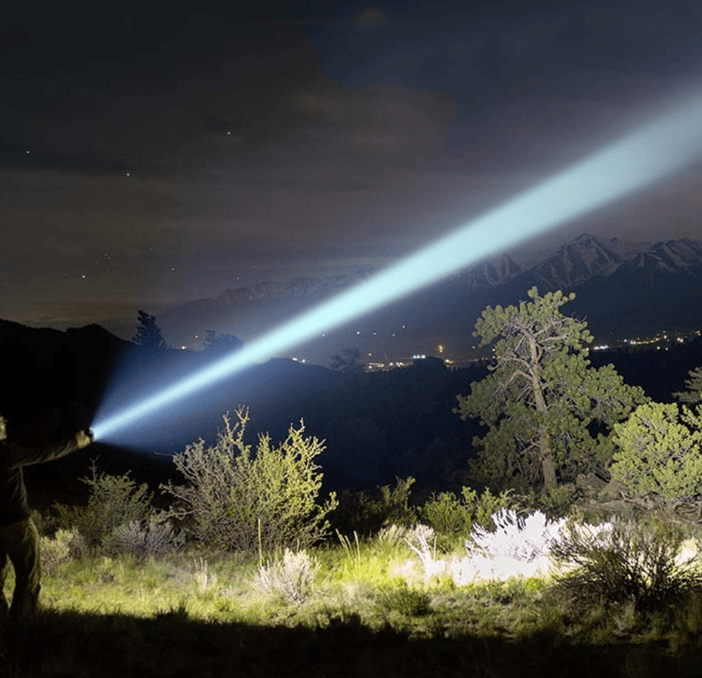 Lanterna Laser Titanium [FRETE GRÁTIS] - Lojas Promorin