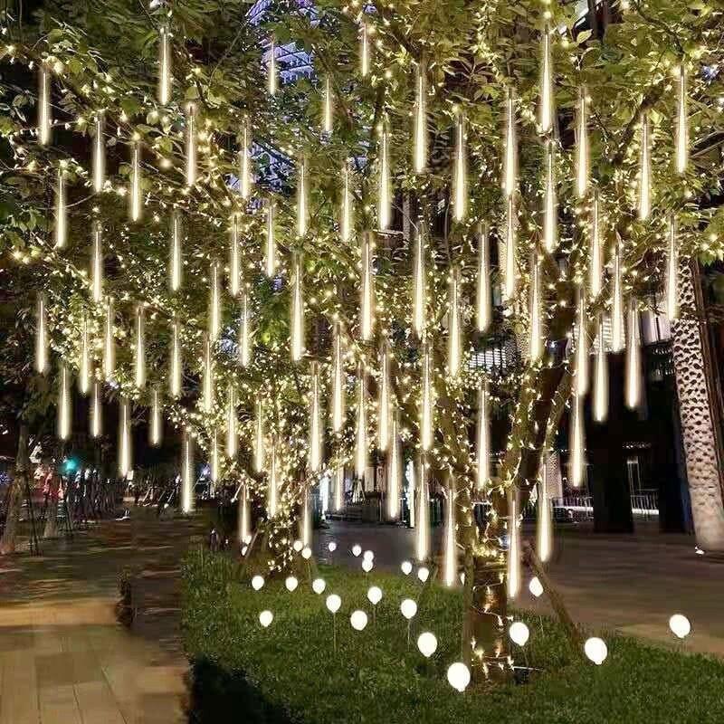 LED Chuva Infinita - Magia Iluminada para suas Celebrações - Lojas Promorin