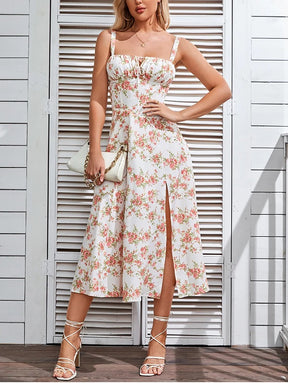 vestido longo mid