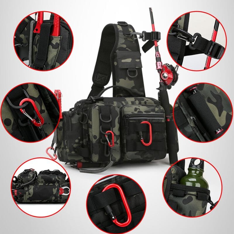 Mochila Profissional Pescador: Conforto e Praticidade na Sua Pescaria!