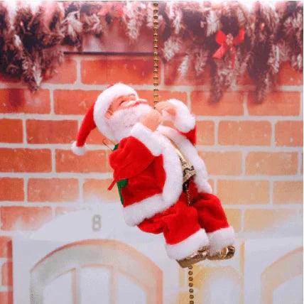 Papai Noel Escalador - Lojas Promorin