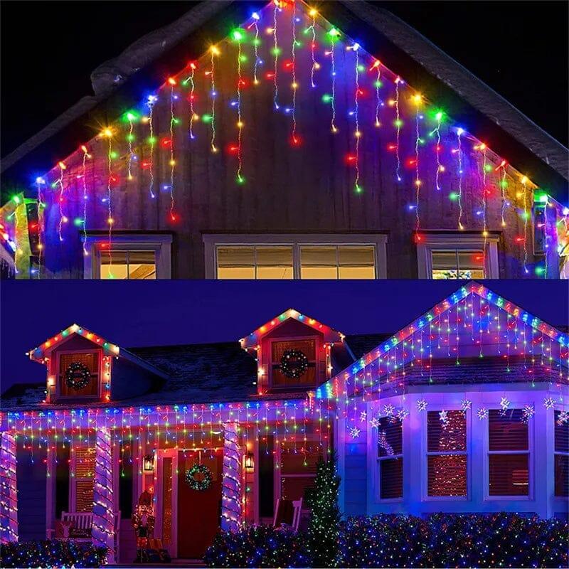 Pisca-Pisca Cascata para Decoração de Natal - Lojas Promorin