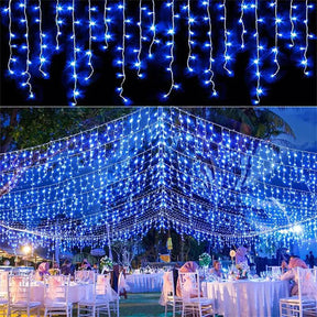 Pisca-Pisca Cascata para Decoração de Natal - Lojas Promorin