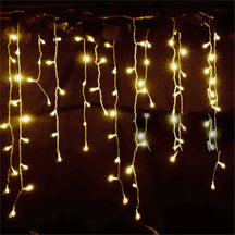 Pisca-Pisca Cascata para Decoração de Natal - Lojas Promorin