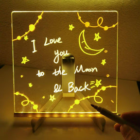Quadro de Desenhos LED + 12 Canetinhas Grátis - Lojas Promorin