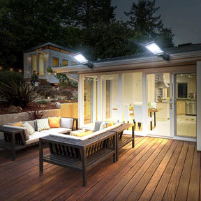 Refletor LED Solar Sustentável com Sensor de Movimento - Lojas Promorin