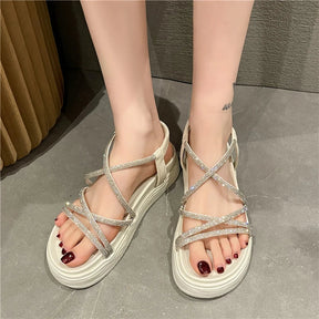 Sandália Feminina Flatform Harmony