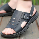 Sandália Masculina de Couro - Lojas Promorin