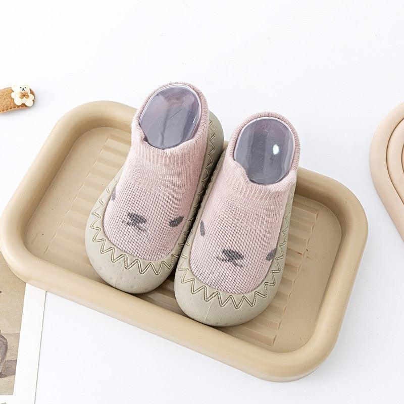 Sapatinho Meia Antiderrapante Super Confortável para Bebes - MEU PEZINHO - Lojas Promorin