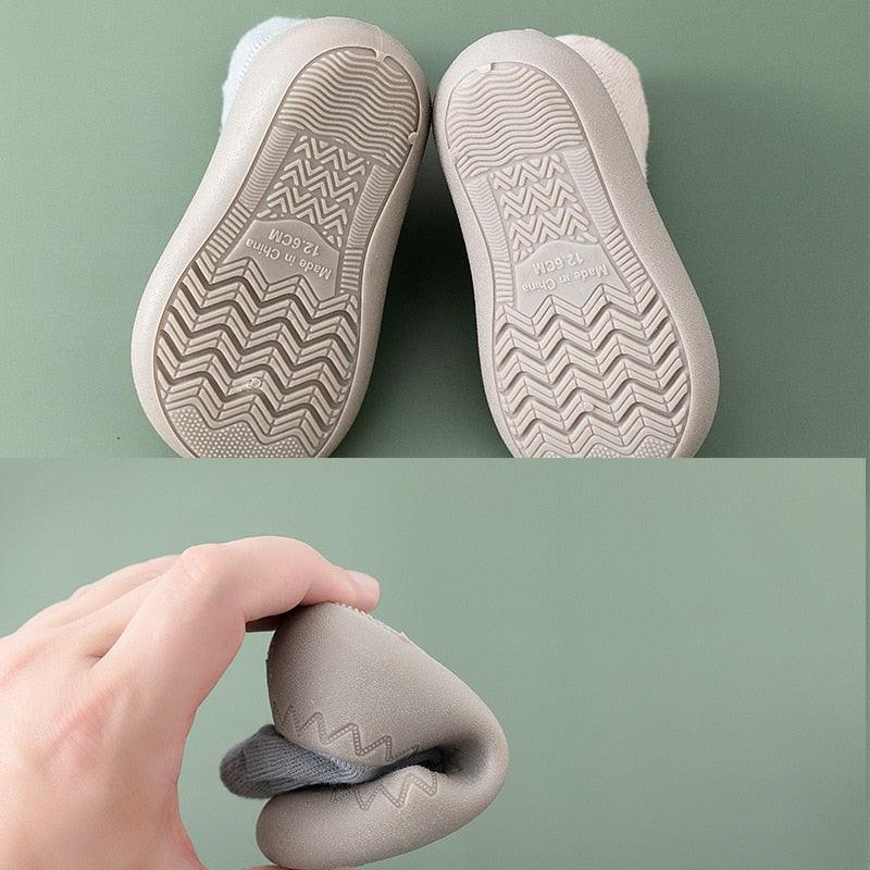 Sapatinho Meia Antiderrapante Super Confortável para Bebes - MEU PEZINHO - Lojas Promorin