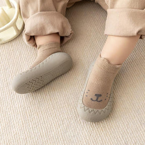 Sapatinho Meia Antiderrapante Super Confortável para Bebes - MEU PEZINHO - Lojas Promorin