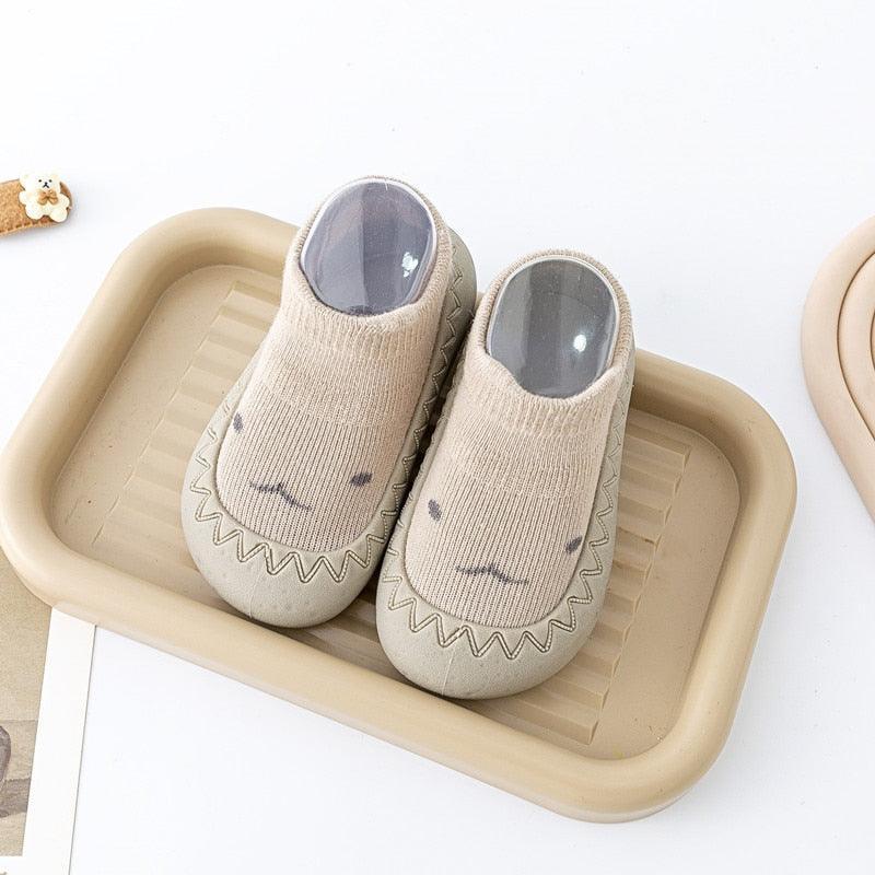 Sapatinho Meia Antiderrapante Super Confortável para Bebes - MEU PEZINHO - Lojas Promorin
