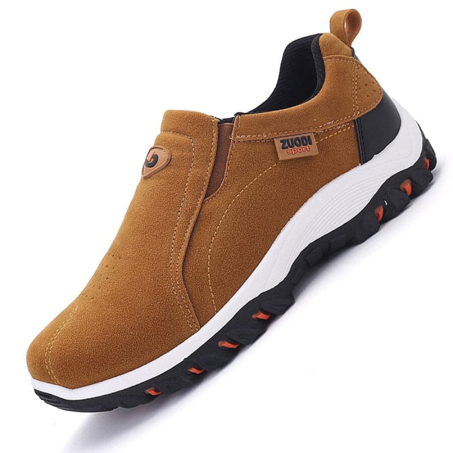 Sapato Masculino de Couro Antiderrapante Casual