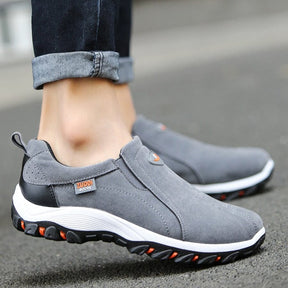 Sapato Masculino de Couro Antiderrapante Casual
