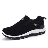 Sapato Masculino de Couro Antiderrapante Casual