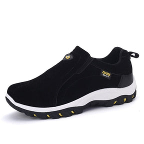 Sapato Masculino de Couro Antiderrapante Casual