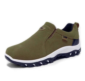 Sapato Masculino de Couro Antiderrapante Casual