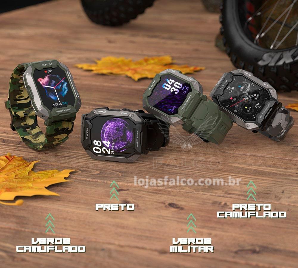 SmartWatch Max Rock Ultra + 2ª Pulseira (Brinde!) + Película Protetora (Brinde!) - Lojas Promorin