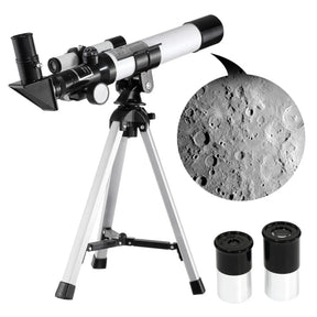 Telescópio Astronômico com Tripé Ajustável - SkyVista UltraZoom 100X