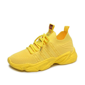 Tênis Confortável Plataforma Feminino Knit