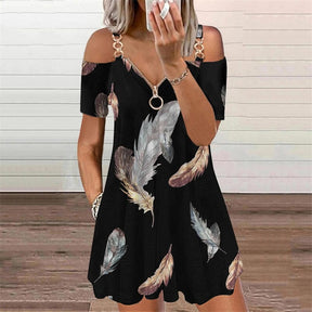 Vestido Bata Alças Metal