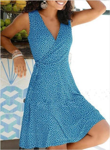 Vestido Curto Trespassado Fanny
