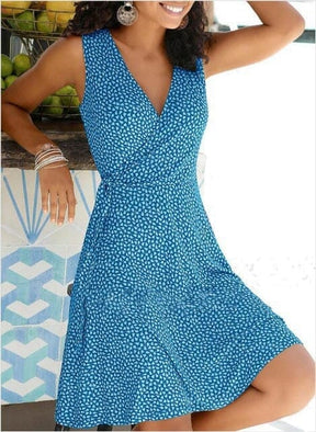 Vestido Curto Trespassado Fanny